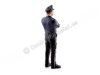 Cochesdemetal.es Figura de Resina "Policía de Alemania" 1:18 American Diorama 23991