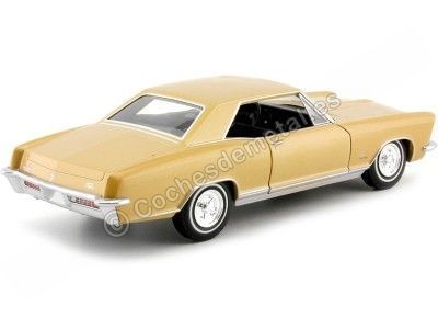 Cochesdemetal.es 1965 Buick Riviera Gran Sport Dorado 1:24 Welly 24072 2