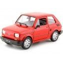 Cochesdemetal.es 1972 Fiat 126 (Seat 126) Rojo 1:21 Welly 24066