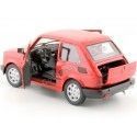 Cochesdemetal.es 1972 Fiat 126 (siège 126) Rojo 1:21 Welly 24066
