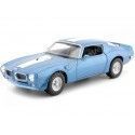 Cochesdemetal.es 1972 Pontiac Firebird Trans AM Azul 1:24 Welly 24075