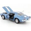 Cochesdemetal.es 1972 Pontiac Firebird Trans AM Azul 1:24 Welly 24075