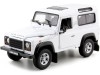 Cochesdemetal.es 2010 Land Rover Defender 90 TDI Blanco 1:24 Welly 22498