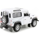 Cochesdemetal.es 2010 Land Rover Defender 90 TDI Blanco 1:24 Welly 22498