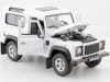 Cochesdemetal.es 2010 Land Rover Defender 90 TDI Blanco 1:24 Welly 22498