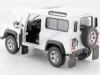 Cochesdemetal.es 2010 Land Rover Defender 90 TDI Blanco 1:24 Welly 22498
