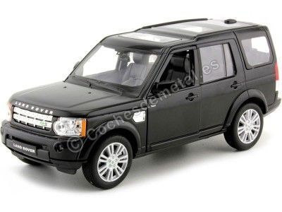 Cochesdemetal.es 2010 Land Rover Discovery 4 Negro 1:24 Welly 24008