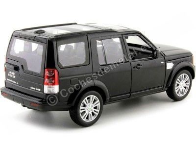 Cochesdemetal.es 2010 Land Rover Discovery 4 Negro 1:24 Welly 24008 2