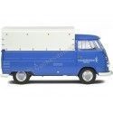 CARSDEMETAL.ES 1950 Volkswagen VW T1 Pickup avec toile "Volkswagen Service" Blue 1:18 Solid S1806702