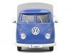 CARSDEMETAL.ES 1950 Volkswagen VW T1 Pickup avec toile "Volkswagen Service" Blue 1:18 Solid S1806702