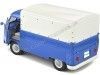 CARSDEMETAL.ES 1950 Volkswagen VW T1 Pickup avec toile "Volkswagen Service" Blue 1:18 Solid S1806702