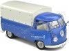 CARSDEMETAL.ES 1950 Volkswagen VW T1 Pickup avec toile "Volkswagen Service" Blue 1:18 Solid S1806702