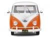 Cochesdemetal.es 1950 Volkswagen VW Prise en charge "Surfer" Naza / Blanco 1:18 Solino S1806701