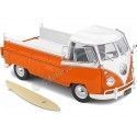 Cochesdemetal.es 1950 Volkswagen VW Prise en charge "Surfer" Naza / Blanco 1:18 Solino S1806701