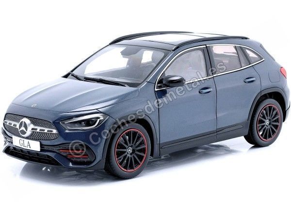 Cochesdemetal.es 2020 Mercedes-Benz Clase GLA MK II (H247) Line Demin Azul Metalizado 1:18 Solido S1805203