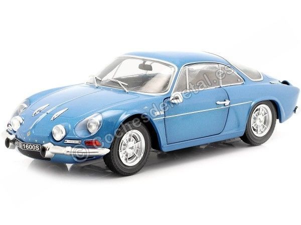 Cochesdemetal.es 1969 Alpine A110 1600S Azul Alpine 1:18 Solido S1804201