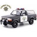 Cochesdemetal.es 1995 Ford Bronco "California Highway Patrol" Negro / Blanco 1:18 Greenlight 19089