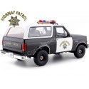 Cochesdemetal.es 1995 Ford Bronco "California Highway Patrol" Negro / Blanco 1:18 Greenlight 19089