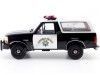 Cochesdemetal.es 1995 Ford Bronco "California Highway Patrol" Negro / Blanco 1:18 Greenlight 19089