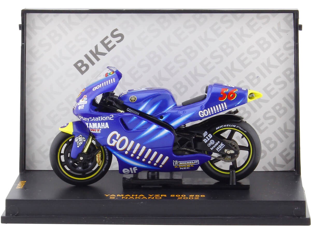 2002 Yamaha YZR 500 Moto GP Nº56 Shinya Nakano 1:24 IXO Models RAB036