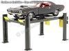 CARSDEMETAL.ES Escenseur réglable de quatre colonnes "Four Post Lift" Gris / Jaune 1:18 Greenlight 13591
