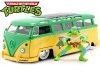 Cochesdemetal.es 1962 Volkswagen VW Bus T1 + Leonardo "Tortugas Ninja" 1:24 Jada Toys 31786/253285000