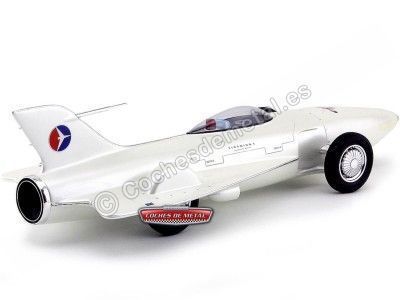 Cochesdemetal.es 1953 GMC XP-21 Firebird I Concept Blanco Perla 1:18 Vrai Scale TSM121806 2