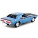 Cochesdemetal.es 1970 Dodge Challenger T/A Azul Metalizado 1:24 Welly 24029