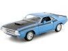 Cochesdemetal.es 1970 Dodge Challenger T/A Azul Metalizado 1:24 Welly 24029