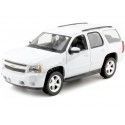 Cochesdemetal.es 2008 Chevrolet Tahoe Blanco 1:24 Welly 22509