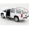 Cochesdemetal.es 2008 Chevrolet Tahoe Blanco 1:24 Welly 22509