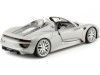 CARSDEMETAL.ES 2013 PORSCHE 918 SPYDER OUVERT TOP GRY METALLIQUE 1:24 WELLY 24055