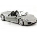 CARSDEMETAL.ES 2013 PORSCHE 918 SPYDER OUVERT TOP GRY METALLIQUE 1:24 WELLY 24055