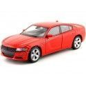 Cochesdemetal.es 2016 Dodge Charger R/T Rojo 1:24 Welly 24079