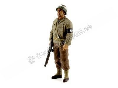 Cochesdemetal.La résine Figure "WWI US Military Polycy Figure III" 1:18 American Diorama 77416