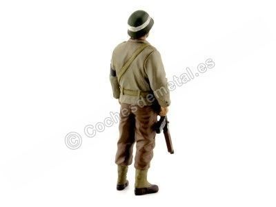 Cochesdemetal.es Figura de Resina "WWII US Policía Militar Figura III" 1:18 American Diorama 77416 2