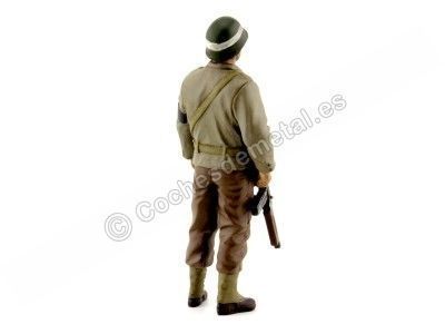 Cochesdemetal.La résine Figure "WWI US Military Polycy Figure III" 1:18 American Diorama 77416 2