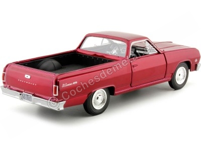 CARSDEMETAL.ES 1965 Chevrolet La route rouge métallique 1:25 MAISTO 31977 2