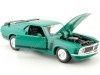 Cochesdemetal.es 1970 Ford Mustang Boss 302 Verde / Negro 1:24 Food 31943