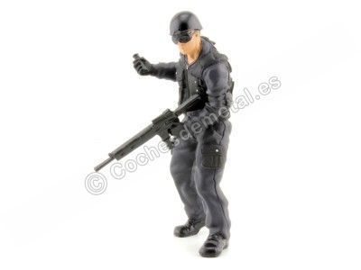 Figura de Resina "Unidad GEO/SWAT Granada Cegadora" 1:18 American Diorama 77419 Cochesdemetal.es