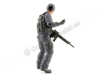 Figura de Resina "Unidad GEO/SWAT Granada Cegadora" 1:18 American Diorama 77419 Cochesdemetal.es 2