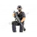 Cochesdemetal.es Figura de Resina "Unidad GEO/SWAT Tirador" 1:18 American Diorama 77421