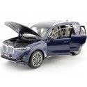 Cochesdemetal.es 2021 BMW X7 xDrive40i (G07) Phytonic Blue 1:18 Kyosho 08951PBL