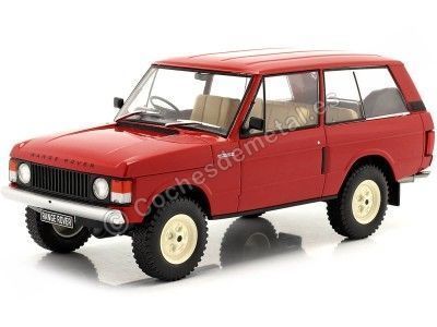 1972 Land Rover Range Rover 3.5 V8 Rojo 1:24 WhiteBOX 124071 Cochesdemetal.es