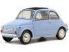 Cochesdemetal.es 1968 Fiat Steyr-Puch 500 Azul Acero 1:18 Solido S1801405