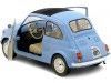 Cochesdemetal.es 1968 Fiat Steyr-Puch 500 Azul Acero 1:18 Solido S1801405