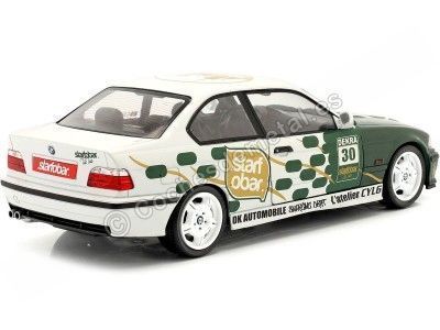 1994 BMW M3 Coupe (E36) "Starfotictac" Verde 1:18 Solido S1803906 Cochesdemetal.es 2