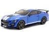 Cochesdemetal.es 2020 Ford Mustang Shelby GT500 Fast Track Performance Azul/Blanco 1:18 Solido S1805901