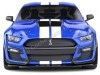 Cochesdemetal.es 2020 Ford Mustang Shelby GT500 Performance Fast Track Azul/Blanco 1:18 Solido S1805901