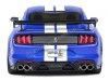 Cochesdemetal.es 2020 Ford Mustang Shelby GT500 Performance Fast Track Azul/Blanco 1:18 Solido S1805901